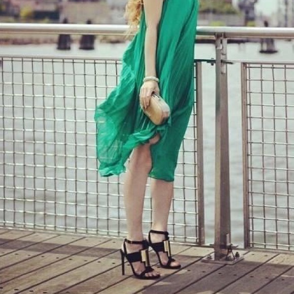 Saint Laurent Janic Heels, Suede, Black, 35 - Picture 10 of 10